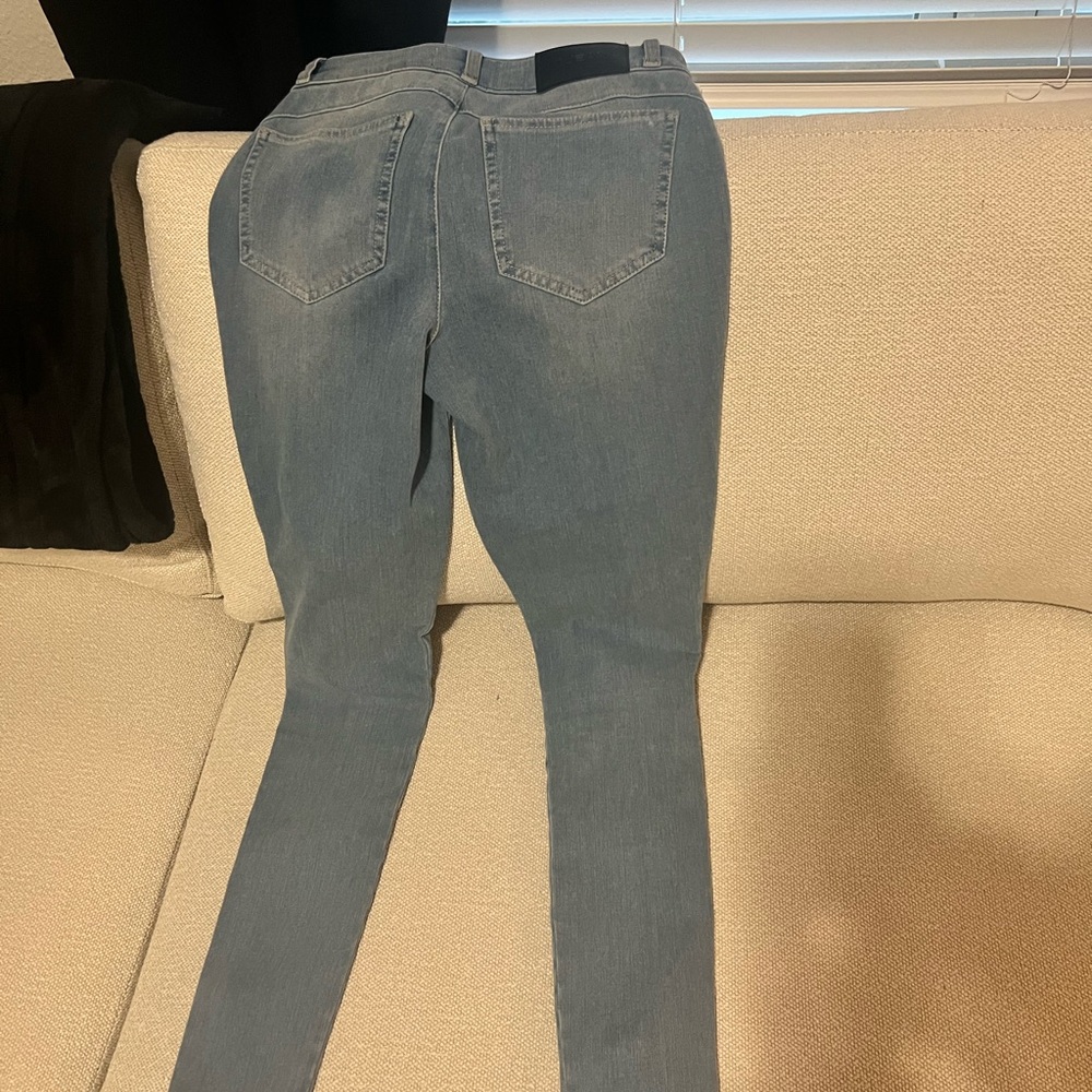 FITJEANS Light Blue Women's Skinny Jeans - Picture 5 of 6